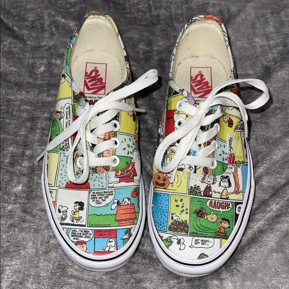 COPY - Vans X PEANUTS comic shoes - Picture 1 of 4